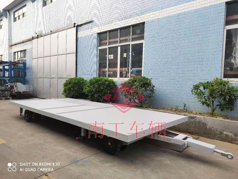 7噸移動(dòng)式房車底盤(pán) 工具平板拖車