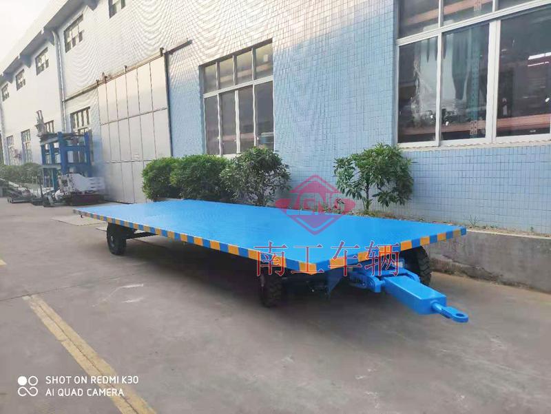 無(wú)動(dòng)力牽引工具拖掛車5噸平板拖車