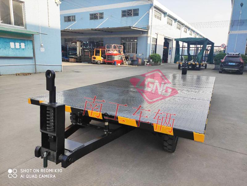 5噸雙牽引平板車(chē) 叉車(chē)牽引工具全掛拖車(chē)