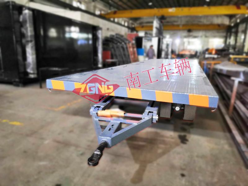 20T重型平板拖車 無(wú)動(dòng)力全掛型