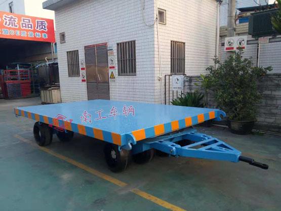 25噸重型平板拖車(chē) 全掛式工具車(chē)
