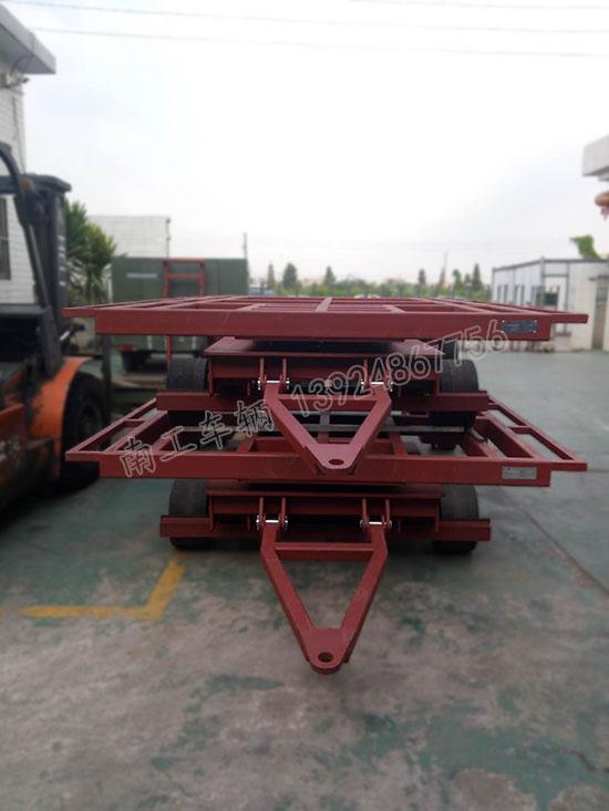 牽引5T骨架型平板拖車(chē)