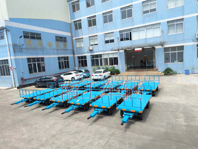 3噸全掛式牽引平板拖車可拆護(hù)欄I.jpg